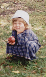 'The Little Apple Girl' Photo taken by Nicodemus, used with permission