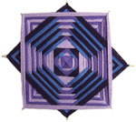 'The Twilight Zone' Ojo De Dios artwork by a local artisan.